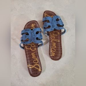 Sam Edelman Leather Woven Sandals.